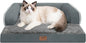 Small Dog Bed and Cat Sofa Waterproof Orthopedic Dog Beds for Small Dogs Cat Bed Comfy Pet Couch Sofa Beds with Washable Removable Cover & Non-Slip Bottom