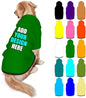 Personalized Dog Hoodie Customized with Name Photo Pet Warm Sweater Hoodie for Medium Large Dogs & Cat Puppy, Green, L