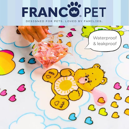 Franco Pet Care Bears Super Soft Cozy Waterproof Sherpa-Backed Blanket Throw for Large Dogs, Couch/Bed/Car, 50x60 (Officially Licensed Product)