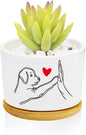 Window Garden Dog Planter Pots,Dog Gifts for Women/Men/Housewarming/Wedding/Festival Birthday Gifts Planter Pots,Outdoors/Indoors,Window Decor,Garden Decor,Yard Decor,Home Decor,Office