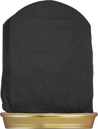 Penn-Plax Bird-Life Universal Fit Birdcage Cover – Machine Washable & Breathable Fabric – Black Color – Large Size