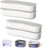 Dog Fountains by WOPET, 4 Pcs Pet Water Fountain Filters for W600 Dog Fountain, Large Water Fountain Filter Replacement