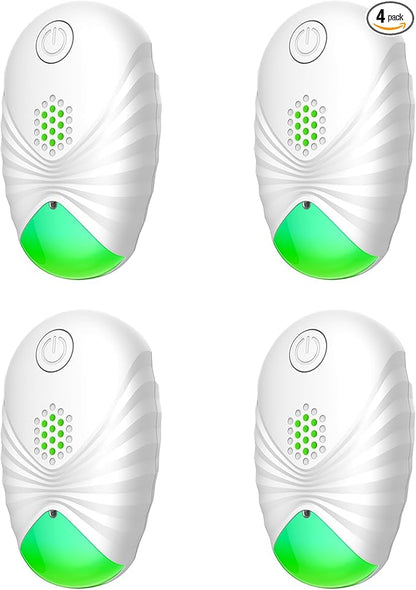 Air Purifiers for Home (4-Pack),Plug-in Air Purifier with Negative Ion Technology, Quiet Odor Eliminator for Smoke, Pets, Kitchen, Bathroom, Dust, and More