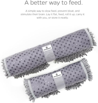 Pet Parents Forager Snuffle Mat with SoftSnout & Non-Slip Backing, Slow Feeder for Large & Small Dogs (Meadow 12")