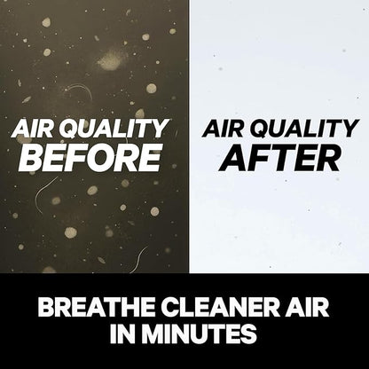 PuroAir Air Purifier 100i Smart HEPA Air Purifiers for Home Pets - Portable Small Air Purifier Filters up to 550 Ft² of Pollutants, Smoke, Pollen, Dust - Room Air Purifiers for Bedroom, Office (2PK)