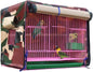MANON ROSA Bird Cage Cover - Lightproof Birdcage Covers Nighttime- Ideal for Parrots Cockatiels Parakeets Cockatoos Lovebirds Finches Budgerigars Conure (S(13" Lx11.8 Wx17.3 H),Camouflage)