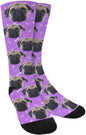 Custom Face Socks, Personalized Dog Lover Pet Photo Picture on Socks Unisex Athletic Crew Socks for Men Women