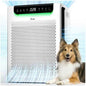 Air Purifiers for Home Large Room, Cover Up to 2600 Ft² with Washable Filters, Powerful Turbo Mode, PM2.5 Air Quality Display, 22dB Sleep Mode, Air Cleaner for Pets Hair, Smoke, Odors, HAP607, White