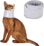 Cat Cone Collar for Pet with Spinal IVDD Issues After Surgery Recovery, Adjustable Cat Neck Brace Elizabethan Collar, Neck Cervical Cone to Stop Licking for Small Medium Dog Puppy Kitten (Grey, XS)