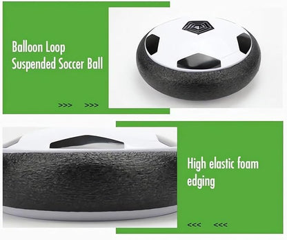 Ivieicip Active Gliding Disc - 2023 New Light up Indoor Soccer Ball Games Rolling for Dogs, Interactive Automatic Self Moving Dog Toys, Flying Saucer Aggressive Chewers (Silent)