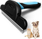 MIU COLOR Long Hair Pet Grooming Brush, Deshedding Tool for Medium and Large Dogs & Cats, Effectively Reduces Shedding by up to 95% for Pet Hair, Blue