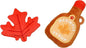 Pearhead Fall Maple Leaf Cat Toy Set – 2-Pack Crinkle and Catnip Teaser Toys for Thanksgiving, Autumn Interactive Play, Kitten Chase Exercise Gift