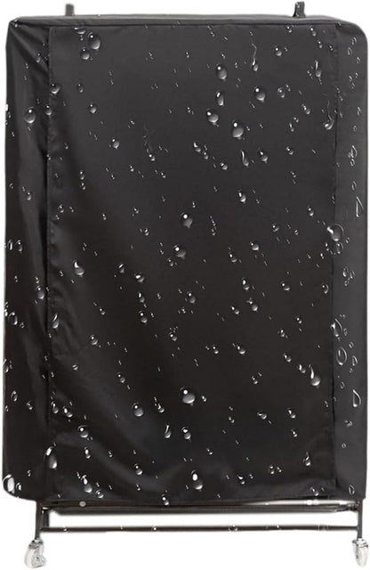 Bird Cage Covers for Night - 66x48x102cm Breathable Budgies Guard Enclosure Shroud | Waterproof Nighttime Parakeet Parrot Cockatiel Shelter Draping Screen, Light-Blocking Aviary Protection Curtain