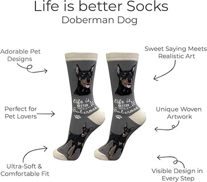 E&S Pets Pet Lover Socks - Dog & Cat Socks - Unisex Novelty Gifts