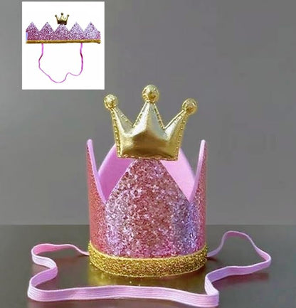 Happy Birthday Dog Party Supplies Kit - Dog Party Hat, Bandana, Bowtie & Happy Birthday Banner Decorations for Small Dogs, Puppy Birthday Outfit Accessories & Pet Birthday Party Decor (Pink 2)