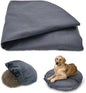 Dog Bed Cover Waterproof Replacement Machine Washable Covers for Dog Bed Heavy Duty Scratch Resistant Mattress Protector Pet Bed Round 20x20 Inch Cover Only