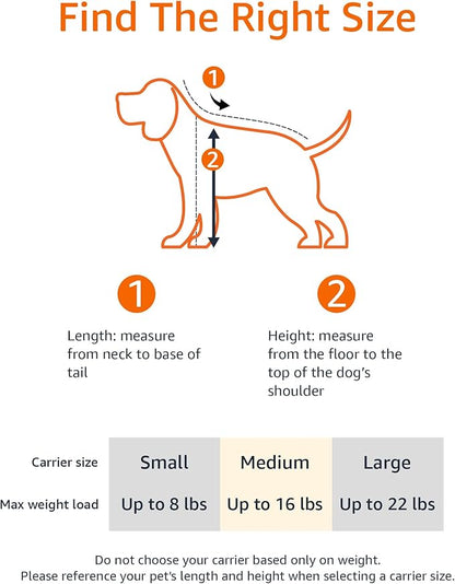 Amazon Basics Airline Approved Soft-Sided Mesh Pet Travel Carrier with Shoulder Strap, Portable, Washable Removable Fleece Pad for Dog, Cat, up to 16 pounds, 16.5" L x 10.6" W x 11" H, Black