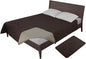 Easy-Going 100% Waterproof Dog Bed Cover, Non-Slip Pet Blanket for Furniture, Washable Couch Cover, Repleasement Sofa Cover (120X82 in,Chocolate)