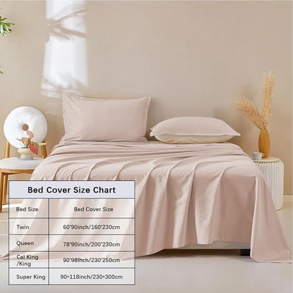 DUJUIKE Waterproof Bed Cover for Dog and Cats,Pet Hair Resistant Bed Sheet Cover, Protective Bed Liner Cover with 100% Waterproof Breathable Thin Fabric (Queen 78 * 90 inch, Camel)