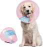 Supet Dog Cone Collar Adjustable After Surgery, Comfortable Pet Recovery Collar & Cone for Large Medium Small Dogs, Elizabethan Dog Neck Collar Plastic Practical