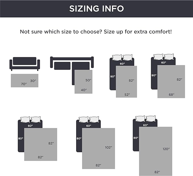 Bedsure 100% Waterproof Couch Cover for Dogs Washable - Non Slip Waterproof Dog Blanket for Couch Sofa, Lightweight Furniture Protector Durable for Pet Cat Puppy with Non-Slip Bottom, Grey, 40x50IN