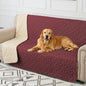 Ameritex Pet Bed Cover Dog Bed Blanket for Sofa and Furniture Waterproof New Pattern Design (68x82 Inch, Burgundy)