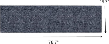 SHENGOCASE 78.7"x15.8" Trimmable Self-Adhesive Carpet Mat Pad Replacement for Cat Tree Shelf Shelves, Cat Wall Furniture Steps, Cat Carpet Scratching Post Scratcher Couch Protector