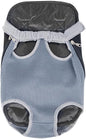Leconpet Pet Carrier Backpack, Legs Out Adjustable Pet Front Cat Dog Carrier Backpack, Easy-Fit Dog Travel Backpack Carrier for Hiking Camping for Small Medium Puppies Cats (L, Light Grey)