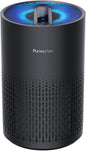 Purivortex Air Purifiers for Bedroom, Quiet Air Purifier with HEPA Filter for Pollen, Smoke, Dust, Pet Dander, Odor, Hair, Ozone Free, Covers Up to 880 Sq Ft, PX500 Black