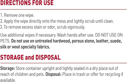Nature’s Miracle Litter Box Scrubbing Wipes 30 Count (Pack of 2)