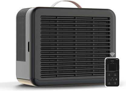 PuroAir Air Purifier 100i Smart HEPA Air Purifiers for Home Pets - Portable Small Air Purifier Filters up to 550 Ft² of Pollutants, Smoke, Pollen, Dust - Room Air Purifiers for Bedroom, Baby, Office