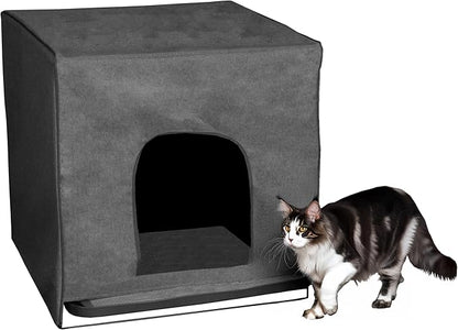 Pet Gear Pro Pawty for Cats with Tray, Put an end to Scattered Litter, Foldable, Easy Clean, Litterbox not Included, 2 Models, 2 Colors