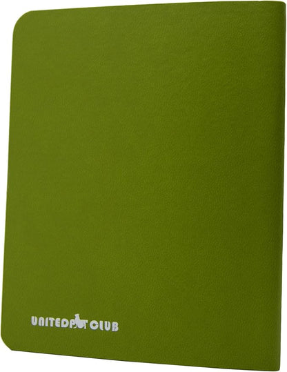 Color Premium PU Leather stitch-sewn US Pet Passport Medical Record for Pet Health and Vaccination English + Spanish for Cat, Dog, Puppy and Kitten (Lime, Single)