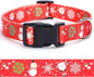 Christmas Dog Collar with Buckle Adjustable Safety Nylon Collars for Small Medium Large Dogs, Cute Stylish Girl Boy Christmas Dog Collar (Christma Red,XS)