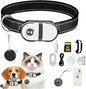 Pet Camera Collar with Air Tracker Tag, 1080P HD Wireless Dog Neck Cam Compact Action Camera for iOS,32GB Storage, Fully Charged Before Use, No WiFi Needed（GPS Just for iOS）