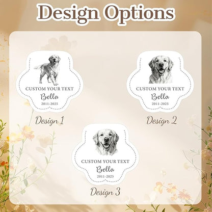 Eunigem Personalized Pet Hair Keychain for Dogs Cats-Custom Paw Keychains for Dog Hair-Shaped Leather Keychain,Pet Memorial Gifts Remembrance Accessory Refillable Keepsake for Bag or Key (Color-6)