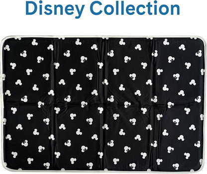 The Green Pet Shop Cool Pet Pad - Extra Small, Disney’s Mickey & Minnie Mouse - Self-Cooling, Pressure Activated Mat for Dogs & Cats from 0-8 lbs - Non-Toxic Gel, No Water Needed