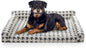 FURTIME Orthopedic Dog Beds Large Sized Dog, XXL Washable Memory Foam Pet Couch Bed with Removable Washable Cover, Non-Slip Bottom with Bolster Sides, Grey