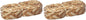 Planet Pleasures Shredders Straight Natural Bird Toy, 1" x 30' Roll (Pack of 2)