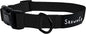 ShawnCo Dream Walk Dog Collar- Premium, Adjustable and Comfortable Pet Collar for Small, Medium, Large and Extra Large Dogs (S, Midnight)