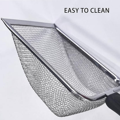 Cat Litter Scoop,Kitty Litter Scoop with Stainless Steel Mesh, 2.8mm Hole Scoop for Cat Litter,Chicken Coop Sand, Beach Sand