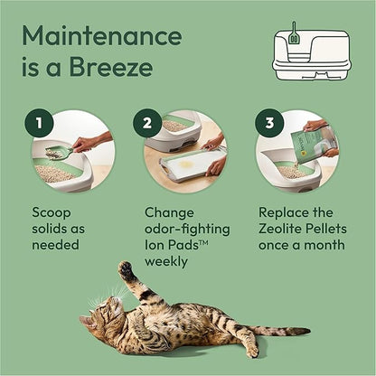 Purina Tidy Cats Litter Pellets, Breeze Refill Litter Pellets in Recyclable Box - (6) 3.5 lb. Bags