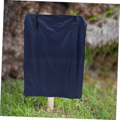 MERRYHAPY Outdoor Bird Cage Cover UV Sun Rain Protection for Parrots and Animals Lightweight Blue Dustproof Shield with Design for Use