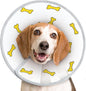 Supet Dog Cone Collar After Surgery to Stop Licking: Adjustable Recovery Elizabeth Collar Alternative for Large Medium Small Dogs, Plastic Pet Head Neck Cone (L)