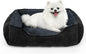 MIXJOY Dog Beds for Medium Dogs Washable, Rectangle Pet Bed Medium Size Dog, Orthopedic Sleeping Pet Sofa Bed, Soft Calming Cat Beds for Indoor Cats, Anti-Slip Bottom with Multiple Size