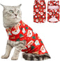 EXPAWLORER Cat Christmas Sweater - Sweaters for Cats Only Soft Warm Pet Clothes, Fall and Winter Xmas Coat Pullover Design, Fleece Sweatshirt Clothing Also for Puppy Small Dogs, Medium