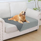 hyha Waterproof Dog Blanket, Soft Pet Bed Blankets, Waterproof Sofa Couch Cover for Dogs Washable, Reversible Pet Couch Covers for Sofa Furniture (30x53 Inch, Grey/Dark Grey)