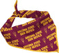 Arizona State Sun Devils Officially Licensed Bandana for Dogs and Cats | Fits Pets Great Gift Idea | Easy-to-Tie (Large, 28")