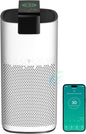 Air Purifiers for Home Large Room Up to 3600 Ft² with PM 2.5 Air Laser Sensor, HEPA 4-in-1 Filter for Airborne Particles, Sleep Mode for Allergies, Pet Hair in Bedroom, MR7566-WF, White, 1Pack+3Modes