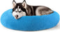 Extra Large Dog Beds, 36 Inch Human Dog Anxiety Relief Comfort Bed, Indestructible & Chew Proof Pet Beds (Light Blue)